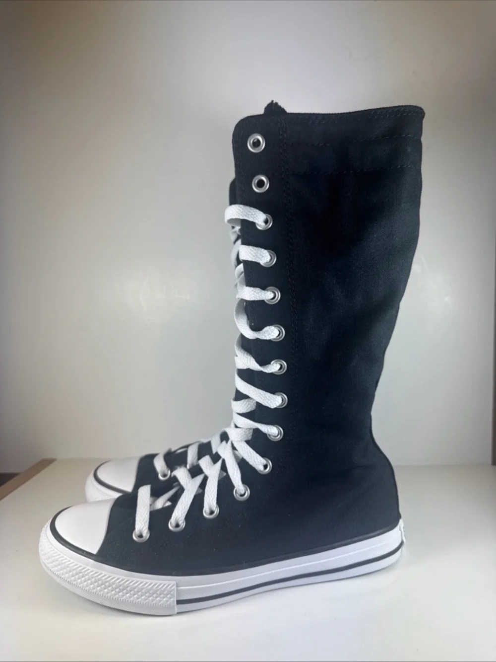 Converse Chuck Taylor All Star XX High Black White Lace-Up Size 13C Kid’s Shoes